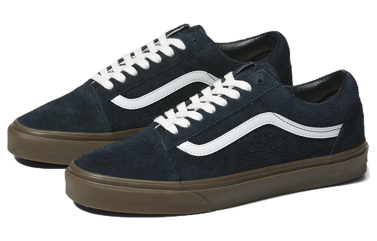 Lookbook Vans Old Skool 'Ante Peludo - Azul Marino Oscuro' VN0005UADNV