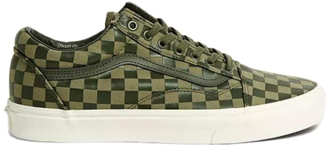 Vans Old Skool 'High Density Dusty Olive Checkerboard' Checkerboard Hijau Zaitun VN0A38G1UA5 Order Vans Old Skool 'High Density Dusty Olive Checkerboard' Checkerboard Hijau Zaitun VN0A38G1UA5
