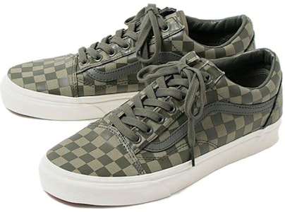Vans Old Skool 'High Density Dusty Olive Checkerboard' Checkerboard Hijau Zaitun VN0A38G1UA5 Shop Vans Old Skool 'High Density Dusty Olive Checkerboard' Checkerboard Hijau Zaitun VN0A38G1UA5