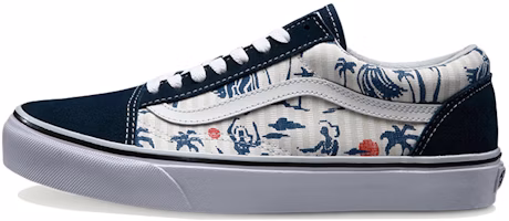 Vans Old Skool Coconut Tree Print 'Blue White' VN0003Z6IED Vans Old Skool Coconut Tree Print 'Blue White' VN0003Z6IED