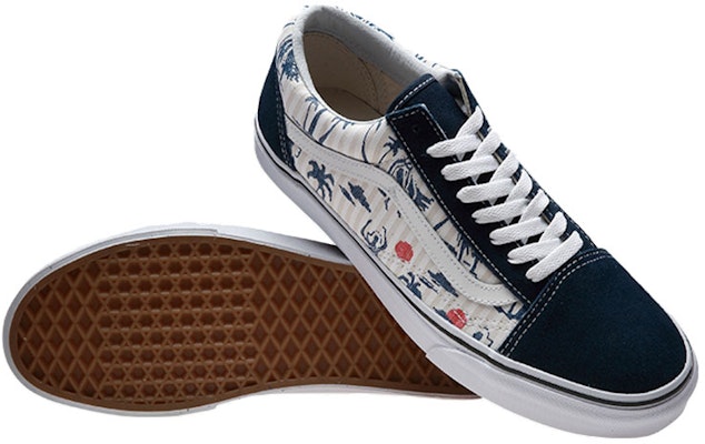 Vans Old Skool Coconut Tree Print 'Blue White' VN0003Z6IED Shop Vans Old Skool Coconut Tree Print 'Blue White' VN0003Z6IED