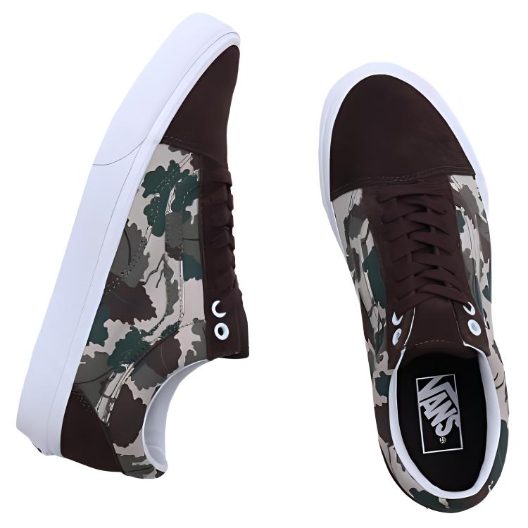 Shop Vans Old Skool 'Leaf Camo' – Corak Daun Camo VN0007NT448