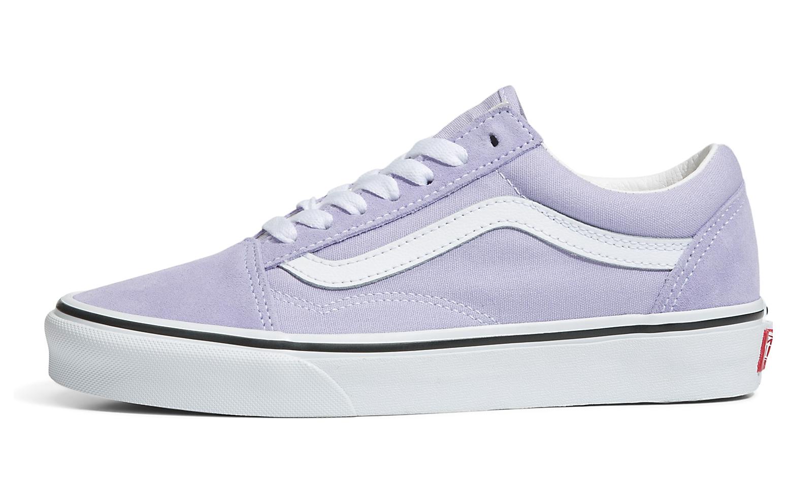Buy Vans Old Skool 潮流時尚 耐磨輕便 低幫 板鞋 男女同款 淺紫色