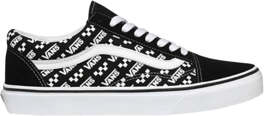 Vans Old Skool 'Logo Repeat - Hitam' VN0A4U3BTEZ Buy Vans Old Skool 'Logo Repeat - Hitam' VN0A4U3BTEZ