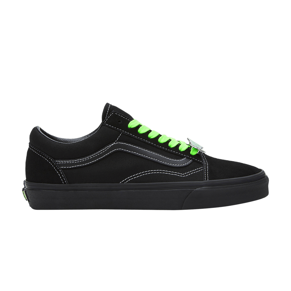 Vans Old Skool 'Metal Hyperpop - Black Green' VN000CR5BLK
