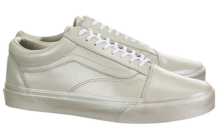 Order Vans Old Skool 'Metallic Sidewall - Cement' Lelaki/Wanita VN0A38G1QUM