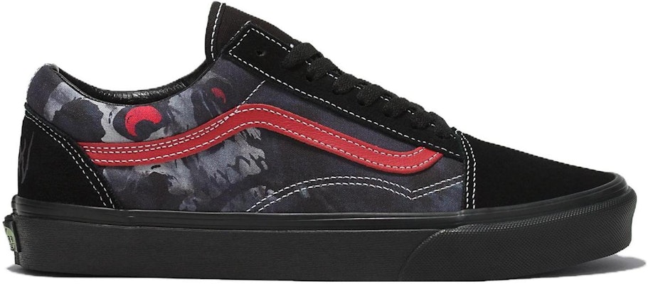 Vans Old Skool '午夜輪班黑骷髏' VN0005UFBKA Order Vans Old Skool '午夜輪班黑骷髏' VN0005UFBKA