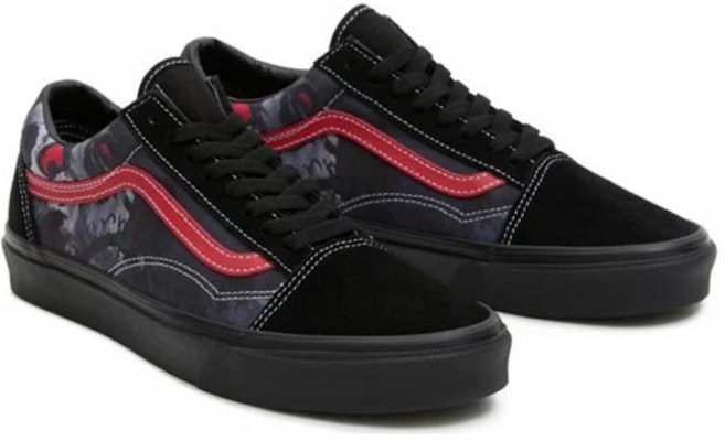 Vans Old Skool '午夜輪班黑骷髏' VN0005UFBKA Lookbook Vans Old Skool '午夜輪班黑骷髏' VN0005UFBKA