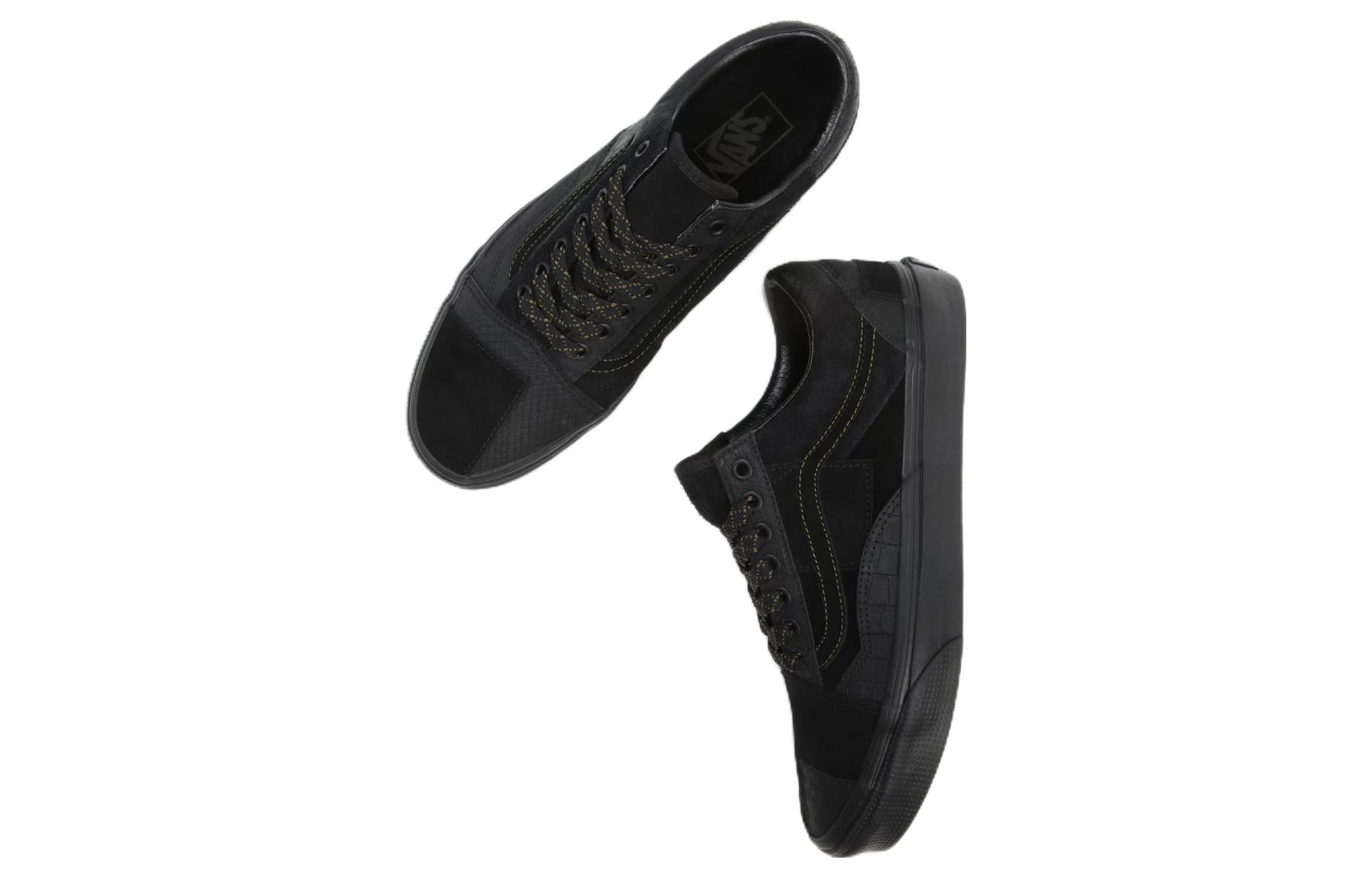 Shop 반스 올드스쿨 '모노 패치워크 - 블랙아웃' VN0A7Q4P1OJ