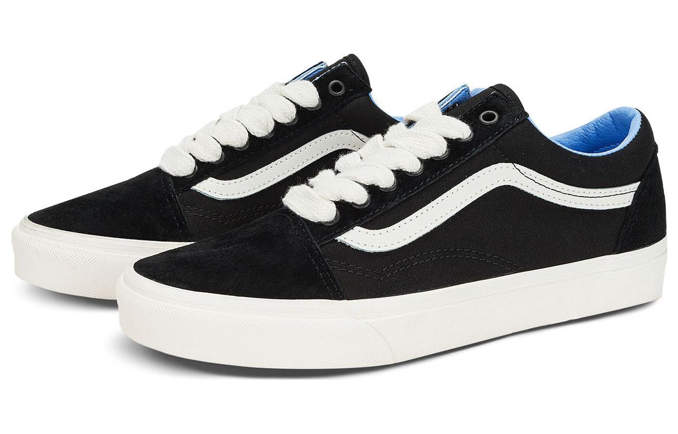 Order Vans オールドスクール 厚紐 黒/水色 VN0007NTYP0