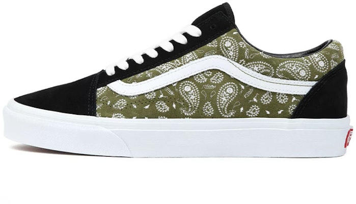 Vans Old Skool 'Paisley - Black Olive' VN0A5JMIBKO Buy Vans Old Skool 'Paisley - Black Olive' VN0A5JMIBKO