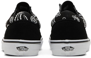 ヴァンズ オールドスクール "ピースペイズリー" (黒) VN0A5KRFB0E Details for ヴァンズ オールドスクール "ピースペイズリー" (黒) VN0A5KRFB0E
