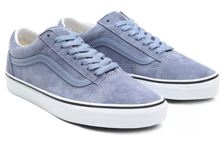 Lookbook Vans Old Skool 'Pig Suede - Tempest Biru' VN0A3WKT4R2