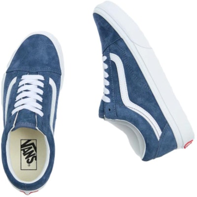 Vans Old Skool "猪麂皮 - 复古靛蓝" VN0005UFAHU Shop Vans Old Skool "猪麂皮 - 复古靛蓝" VN0005UFAHU
