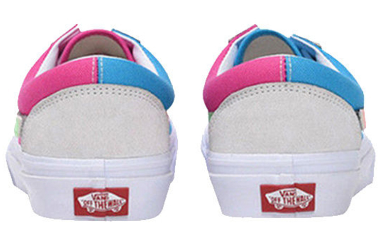Purchase Vans Old Skool 'Pink White Blue' Sneakers Warna Pink Putih Biru 564956-0006
