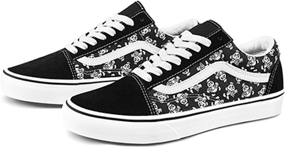 Vans Old Skool 朋克熊貓 低筒 滑板鞋 男女皆宜 黑白 Order Vans Old Skool 朋克熊貓 低筒 滑板鞋 男女皆宜 黑白