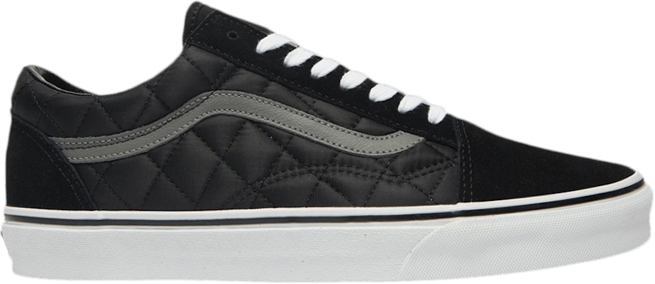 Old skool vans clearance black pewter