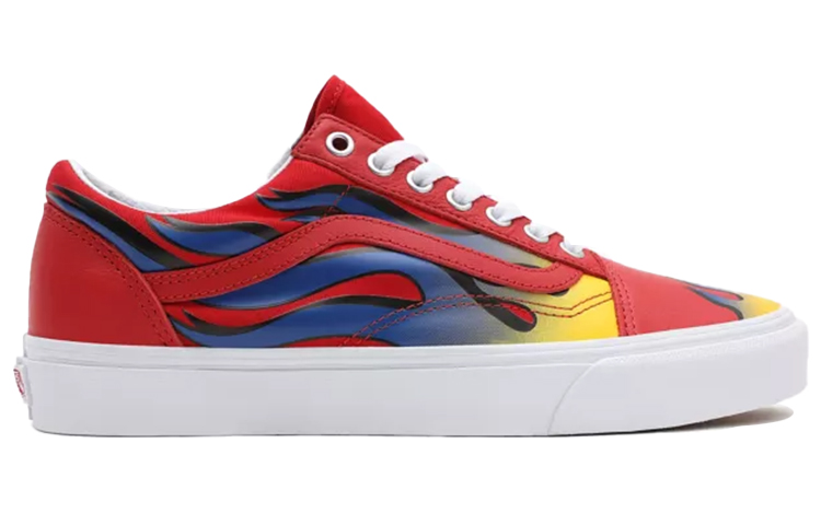 Order Vans Racer Old Skool Merah/Biru VN0A3WKT4RQ