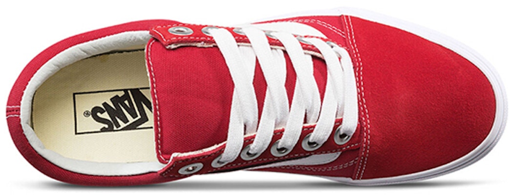 Vans Old Skool Os Zapatos 'Rojo Racing' VN0A3WLYJV6 Shop Vans Old Skool Os Zapatos 'Rojo Racing' VN0A3WLYJV6