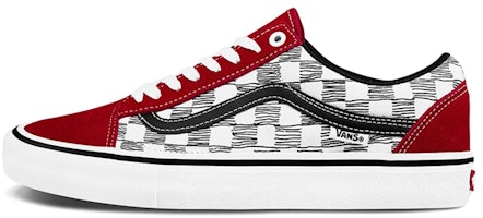 Vans Old Skool Red/Black/White VN0A45JC2LZ Vans Old Skool Red/Black/White VN0A45JC2LZ