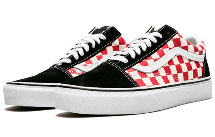 Order Vans Old Skool 'Red Checkerboard' Merah Kotak-kotak VN0A38G135U