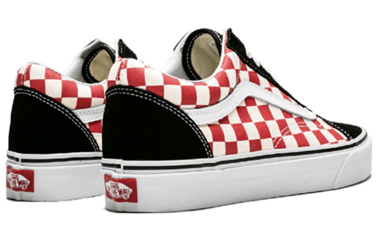 Lookbook Vans Old Skool 'Red Checkerboard' Merah Kotak-kotak VN0A38G135U