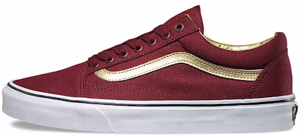 Vans Old Skool Red/Gold VN0004OJJ9E Vans Old Skool Red/Gold VN0004OJJ9E