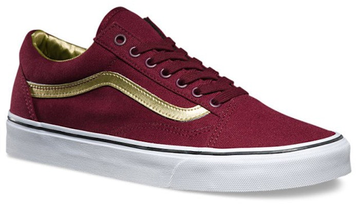 Vans Old Skool Merah/Emas VN0004OJJ9E Lookbook Vans Old Skool Merah/Emas VN0004OJJ9E