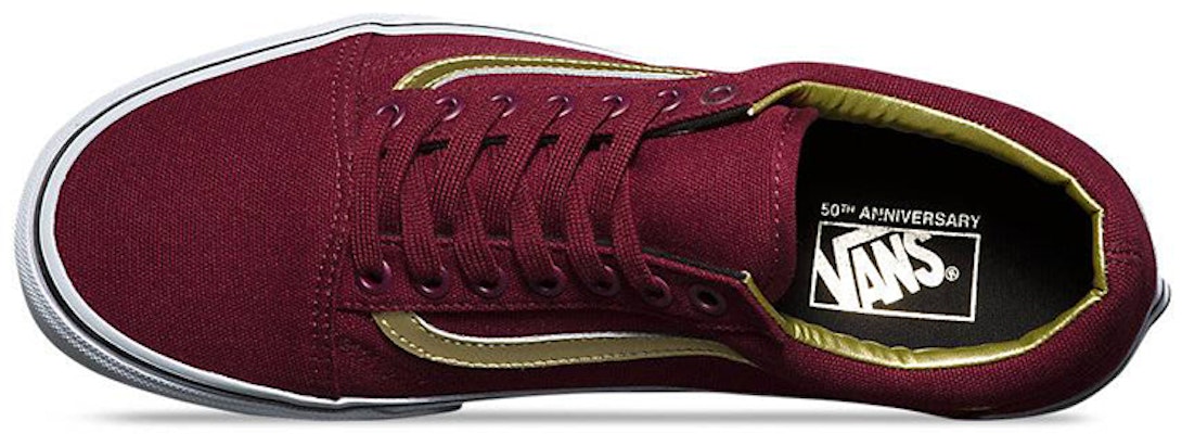 Vans Old Skool Merah/Emas VN0004OJJ9E Shop Vans Old Skool Merah/Emas VN0004OJJ9E