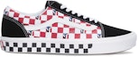 Order Vans Comfycush Old Skool Dimension Checkerboard 'Hitam Merah Biru' VN0A3WMA1NG