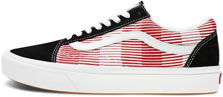 Vans Comfycush Old Skool 'Black White Red' VN0A3WMAWWZ Vans Comfycush Old Skool 'Black White Red' VN0A3WMAWWZ