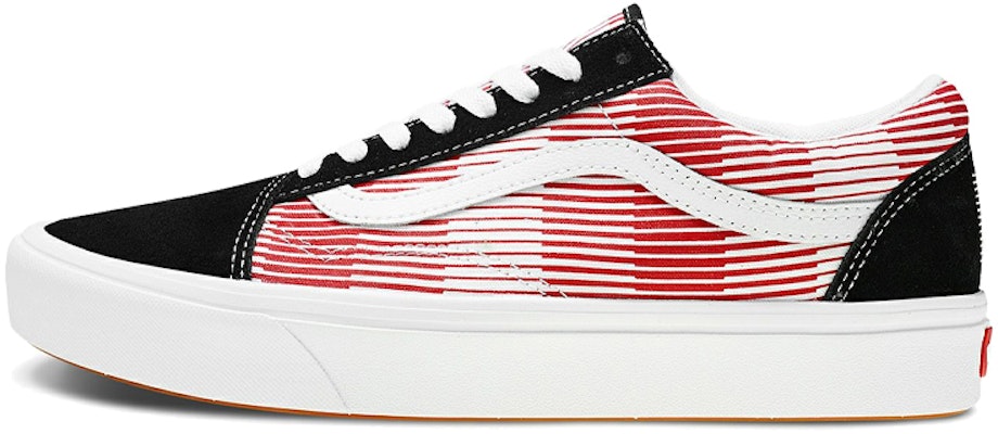Vans Comfycush Old Skool 'Black White Red' VN0A3WMAWWZ Buy Vans Comfycush Old Skool 'Black White Red' VN0A3WMAWWZ
