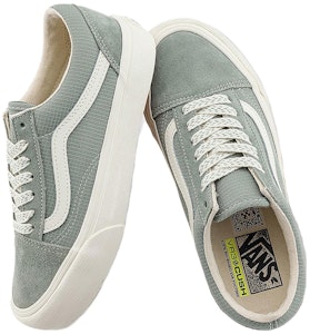 Vans 帆布 圓頭繫帶 低筒 滑板鞋 男女款 灰色 Lookbook Vans 帆布 圓頭繫帶 低筒 滑板鞋 男女款 灰色