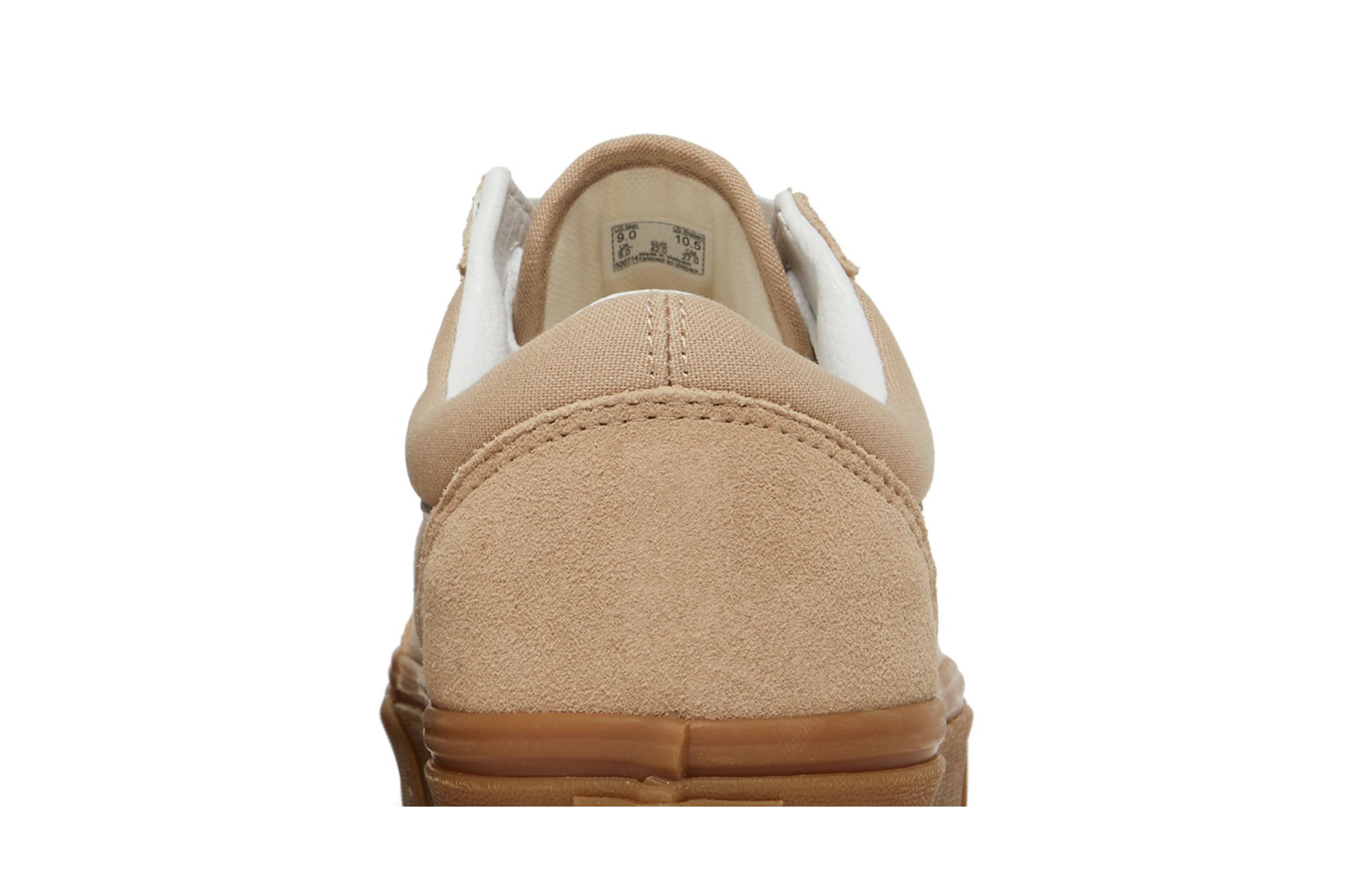 Sizing Vans Old Skool 'Sesame' VN0A38G1QA2