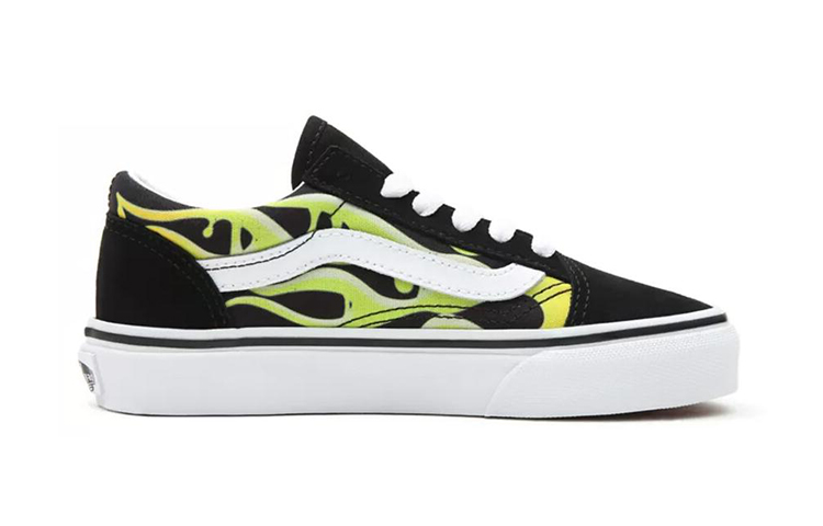 Order 中童 Vans Old Skool 低筒 兒童滑板鞋 黑綠