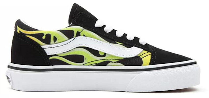 中童 Vans Old Skool 低筒 兒童滑板鞋 黑綠 Order 中童 Vans Old Skool 低筒 兒童滑板鞋 黑綠