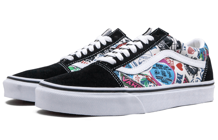 Lookbook Vans Old Skool 'Stickers' Sepatu VN0A38G1VFV