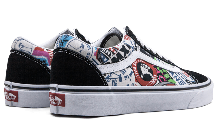 Shop Vans Old Skool 'Stickers' Sepatu VN0A38G1VFV
