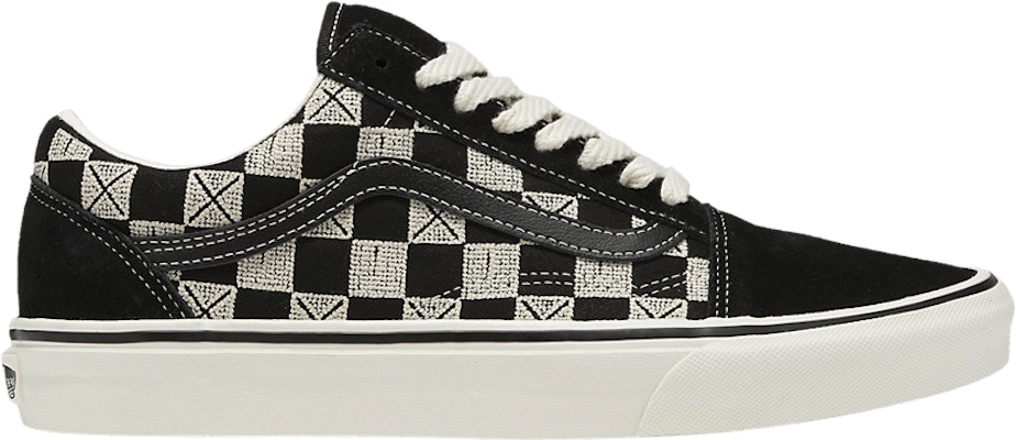 Beli Vans Old Skool Stitch Checkerboard VN000CP5BM8 Novelship