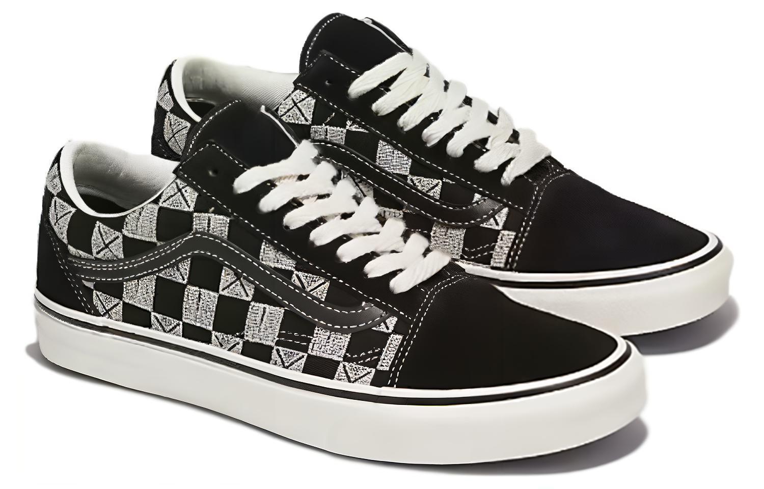 Lookbook 반스 올드스쿨 스티치 체커보드 (Stitch Checkerboard는 영어로 유지) VN000CP5BM8