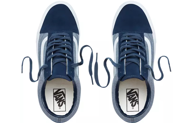 Shop Vans Old Skool 'Suiting - Blueberry' VN0A38G1Q74