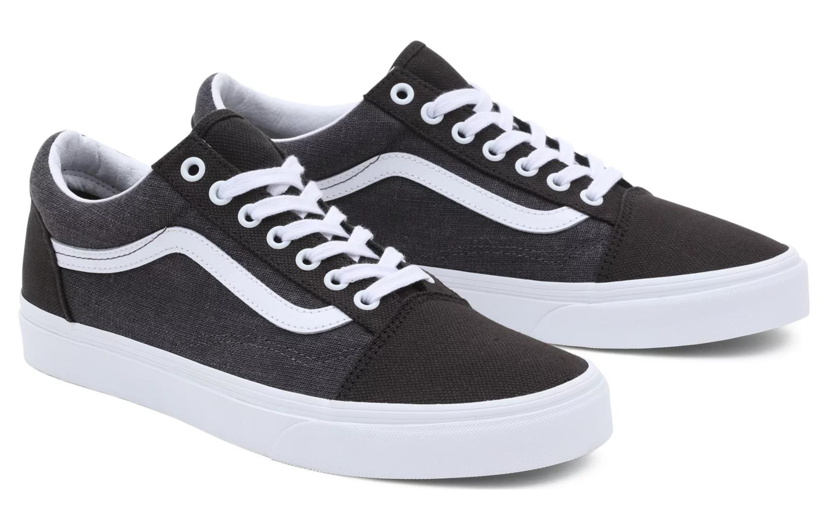 Lookbook Vans Old Skool 'Summer Linen - Hitam' VN0007NTBMA