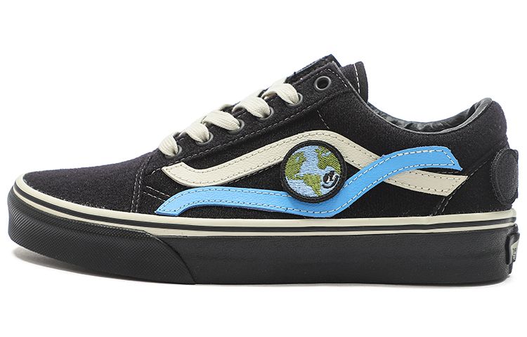 Buy Vans Old Skool Kasut Skateboard Kasual Hitam Unisex 'Hitam Putih' VN0A3WKTBLK