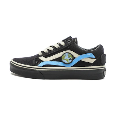 Vans Old Skool Classic Casual Skateboarding Shoes Black Unisex 'Black White'