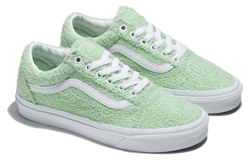 Vans Old Skool 'Terry Cloth Green White' 圖 3