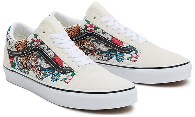 반스 올드스쿨 '호랑이 꽃무늬' (40 characters) VN0005UF6GL Shop 반스 올드스쿨 '호랑이 꽃무늬' (40 characters) VN0005UF6GL