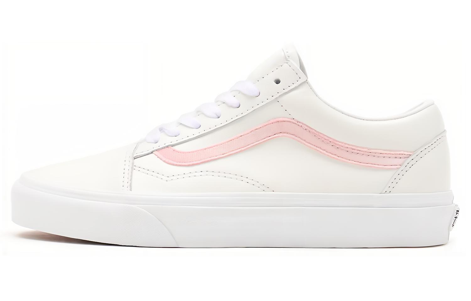 Buy Vans Old Skool 'Velvet Sidestripe - Putih Merah Jambu Pudar' VN0A38G19XL