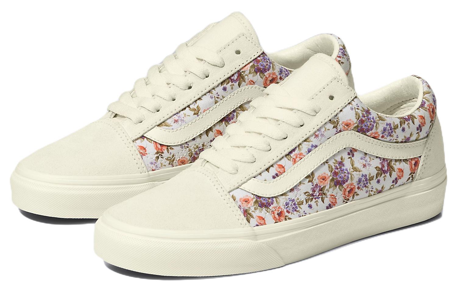 Lookbook Vans Old Skool 'Vintage Floral' Bunga Vintage VN0007NTFS8