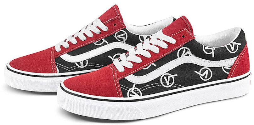 Vans Old Skool Vlogo 'Negro Rojo' VN0A4U3B17B Order Vans Old Skool Vlogo 'Negro Rojo' VN0A4U3B17B