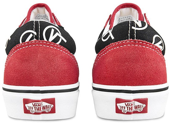 Vans Old Skool Vlogo 'Negro Rojo' VN0A4U3B17B Purchase Vans Old Skool Vlogo 'Negro Rojo' VN0A4U3B17B